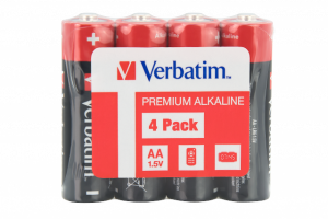 Verbatim 49501 Alkaline Batteries AA LR6 (4 pcs/Pack) Verbatim 49501 Alkaline Batteries AA LR6 (4 pcs/Pack)