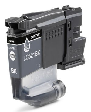 Brother LC-521BK (LC521BK) Ink Cartridge, Black Brother LC-521BK (LC521BK) Ink Cartridge, Black