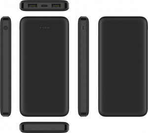 Veger A10 (W1065) Power Bank 10000mAh, 5V 2A, Black Veger A10 (W1065) Power Bank 10000mAh, 5V 2A, Black