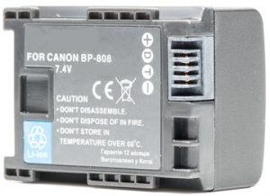 Canon, battery BP-808 | DV00DV1260