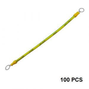 Grounding Cable, Cooper, 4 mm2, 20cm, 100pcs | EL240197