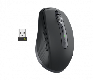 Logitech MX Anywhere 3S for Business Wireless Mouse, RF Wireless + Bluetooth, 8000 DPI, Graphite Logitech MX Anywhere 3S for Business Wireless Mouse, RF Wireless + Bluetooth, 8000 DPI, Graphite