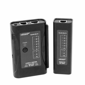 Network and telephone cable tester RJ-45, RJ-11 | NF-468V