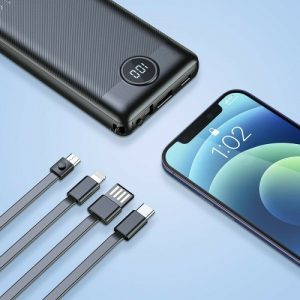 Veger C10 (W1116) Power Bank 10000mAh, 5V 2A, Black Veger C10 (W1116) Power Bank 10000mAh, 5V 2A, Black