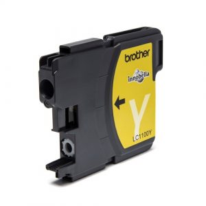 Brother LC-1100Y (LC1100Y) Ink Cartridge, Yellow Brother LC-1100Y (LC1100Y) Ink Cartridge, Yellow