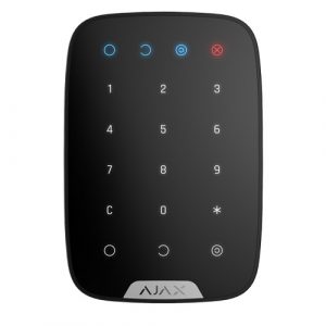 AJAX KeyPad  Plus Wireless Touch Keyboard (black) | 2607783BL1
