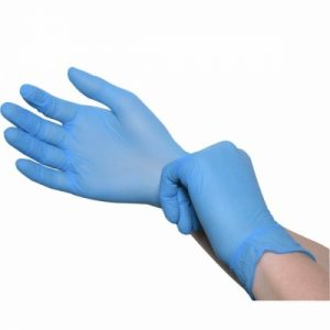 Gloves, disposable, nitrile, without powder, L (100 pcs)