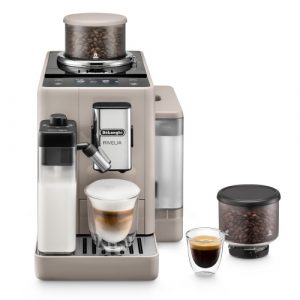 DeLonghi Rivelia (EXAM440.55.BG) Coffee Machine, Sand Beige