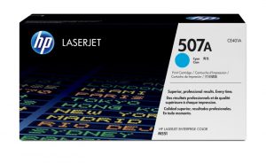 HP 507A (CE401A) Toner Cartridge, Cyan