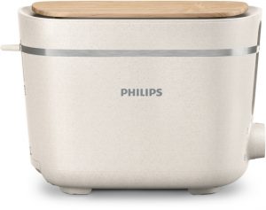 Philips Eco Conscious Edition 5000 Series HD2640/10 Toaster, 830 W, White