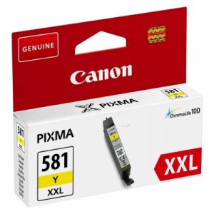 Canon CLI-581XXL Y (1997C001) Ink Cartridge, Yellow
