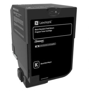 Lexmark 74C2SK0 Toner Cartridge, Black Lexmark 74C2SK0 Toner Cartridge, Black