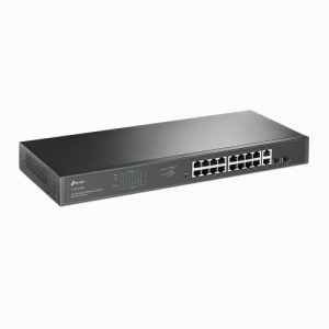 TP-Link TL-SG1218MP 18-Port Gigabit Rackmount Switch with 16 PoE+ TP-Link TL-SG1218MP 18-Port Gigabit Rackmount Switch with 16 PoE+