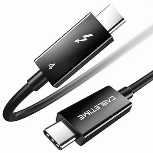 Cable Thunderbolt 4, USB-C to USB-C, 40Gbps, 100W, 20V/ 5A, 8K/ 60HZ, 1.8m | CA913657