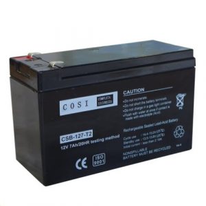 Battery, 12V 7Ah, T2 | CSB-127-T2