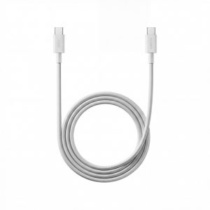 Xiaomi 6A Braided USB-C to USB-C Cable 1m, White