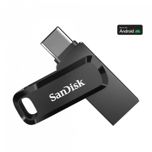 SanDisk Ultra Dual Drive Go USB Flash Drive 512GB, USB-C/USB-A 3.2 Gen 1, Black