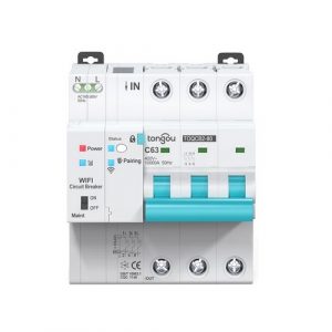 TUYA Smart circuit breaker 3-Pole, Wi-Fi, 63A | HS082000