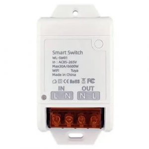 TUYA Smart Switch, Wi-Fi, 30A, AC 100-240V, 6600W | HS084035