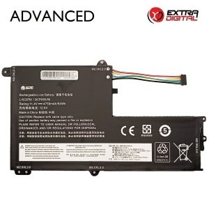 Notebook battery LENOVO L15C3PB1, 4750mAh, Extra Digital Advanced | NB483075