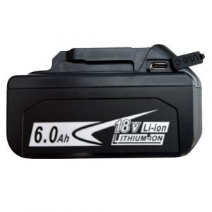 Power Tool Battery MAKITA BL1860B, 18V, 6Ah, Li-ion, USB Type-C | TB922390