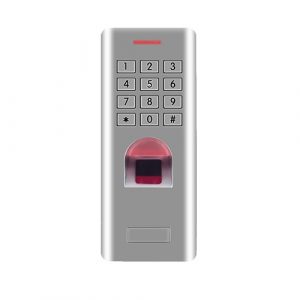 Biometric Access Control with Fingerprint Reader and Keypad | TV990337