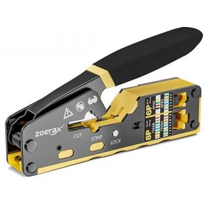 RJ45 Crimping Tool with Stripper and Cutter | TV993291