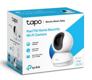 TP-Link Tapo C200 Pan/Tilt Home Security Wi-Fi Camera, White