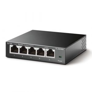 TP-Link TL-SG105S 5-Port 10/100/1000Mbps Desktop Switch TP-Link TL-SG105S 5-Port 10/100/1000Mbps Desktop Switch