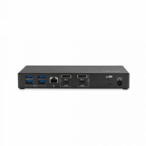 Kensington SD4781P EQ Docking Station USB-C & USB-A Dual 4K, Black