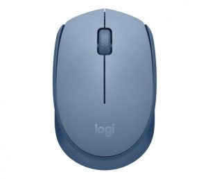Logitech M171 Wireless Mouse RF Wireless, 1000 DPI, Blue Gray