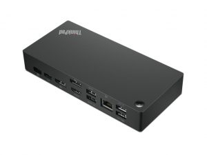 Lenovo ThinkPad Universal USB-C Dock 40AY0135EU Docking Station, Black