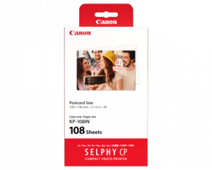 Canon KP-108IN (3115B001) Photo Paper + Ink Cartridge Multipack, CMY