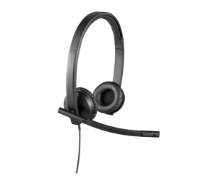 Logitech H570e Mono MS Teams Wired Headset USB-A, Black Logitech H570e Mono MS Teams Wired Headset USB-A, Black