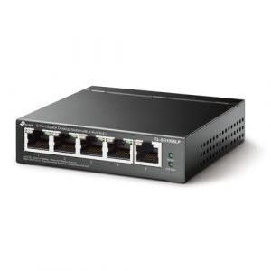 TP-Link TL-SG1005LP 5-Port Gigabit Desktop Switch with 4-Port PoE+ TP-Link TL-SG1005LP 5-Port Gigabit Desktop Switch with 4-Port PoE+