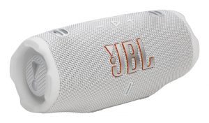 JBL Charge 6 Portable Speaker, Bluetooth, White