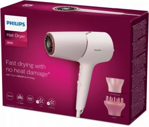 Philips 5000 Series ThermoShield BHD530/00 Hair Dryer 2300 W, Pearl Peach