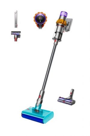 Dyson V15s Detect Submarine Cordless vacuum cleaner, Nickel/Yellow