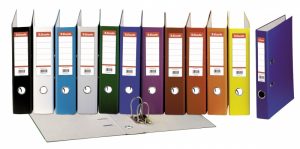 Binder Esselte Panorama, A4 / 38 mm, 4-ring ø20mm, white