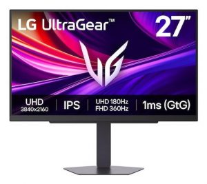 LCD Monitor|LG|27 "|3840 x 2160 pixels|4K Ultra HD|Native aspect ratio 16:9|LCD|Flat|27G810A-B