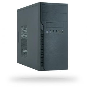 Case|CHIEFTEC|micro ATX|Black|Tower|PC|Chieftec HO-12B-OP Black|HO-12B-OP