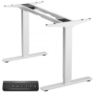 DESK FRAME MOTORISED/WHITE CDF222E-W ONKRON