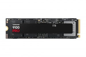 SSD|SAMSUNG|9100 PRO|1TB|M.2|PCIe Gen5|NVMe|TLC|Write speed 13300 MBytes/sec|Read speed 14700 MBytes/sec|2.38mm|TBW 600 TB|MZ-VAP1T0BW
