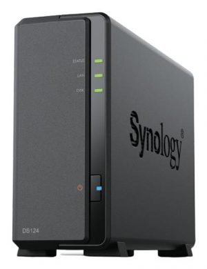 NAS STORAGE TOWER 1BAY/NO HDD DS124 SYNOLOGY