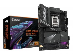 Mainboard|GIGABYTE|AMD X870|SAM5|ATX|Memory DDR5|Memory slots 4|X870AELITEWIFI71.1