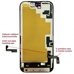 Display for iPhone 16, LTPO Soft OLED, 60Hz | TE322251