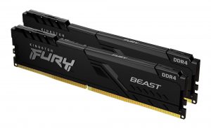 MEMORY DIMM 32GB PC25600 DDR4/KIT2 KF432C16BBK2/32 KINGSTON