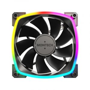 CASE FAN 120MM/RX120 PWM BLACK MONTECH