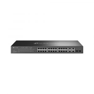 Switch|TP-LINK|SL2428P|Rack|PoE+ ports 24|250 Watts|SL2428P