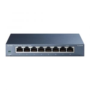 Switch|TP-LINK|TP-Link TL-SG108|Switch type Unmanaged|8xRJ-45 ports|RJ-45 Ports Type Gigabit Ethernet (10/100/1000)|8xGigabit Ethernet (copper) ports quantity|TL-SG108